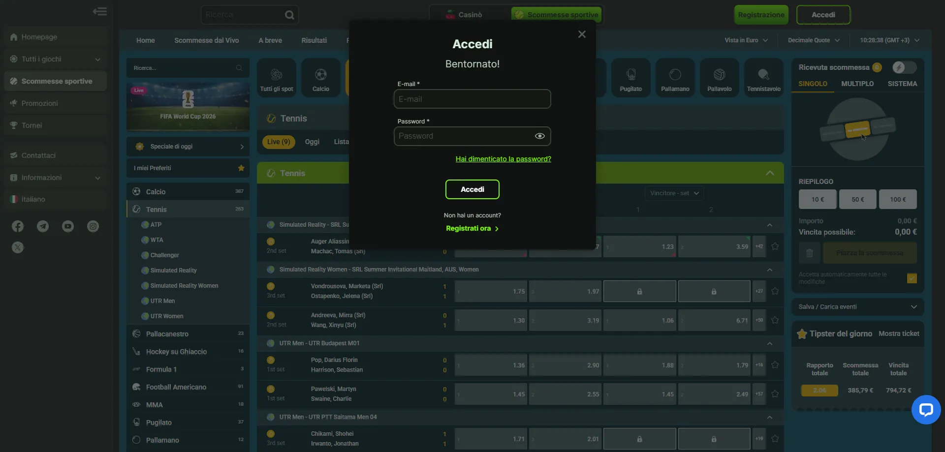 WeltBet Casino sicurezza account e gioco responsabile Italia
